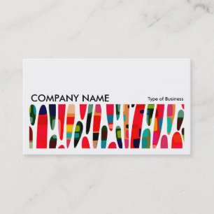 Long Picture 0268 - Collaged Colour Splash 150222 Business Card