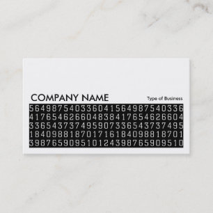 Long Picture 0268 - Random Numbers Business Card