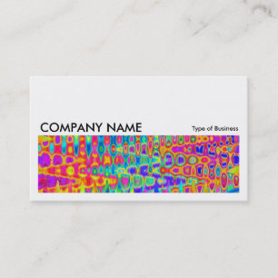 Long Picture 044 - Colourful Abstract Business Card