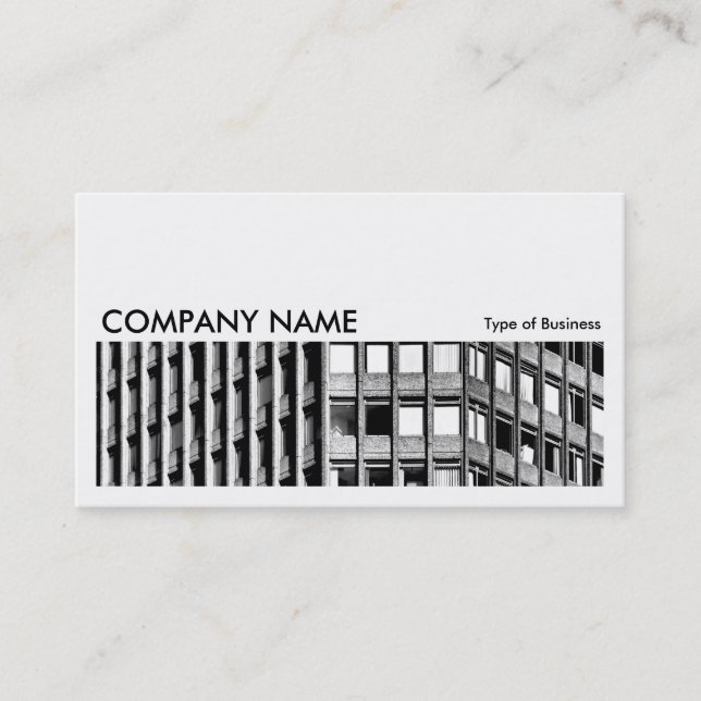 Long Picture 053 - Office Block Business Card (Front)