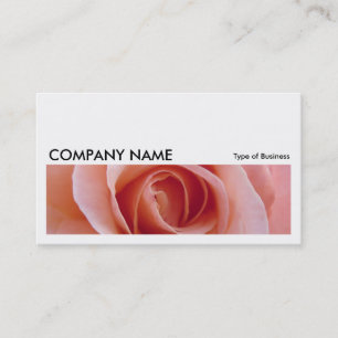 Long Picture 058 - Pink Rose Business Card