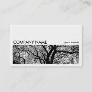 Long Picture 064 - High Contrast Tree Business Card