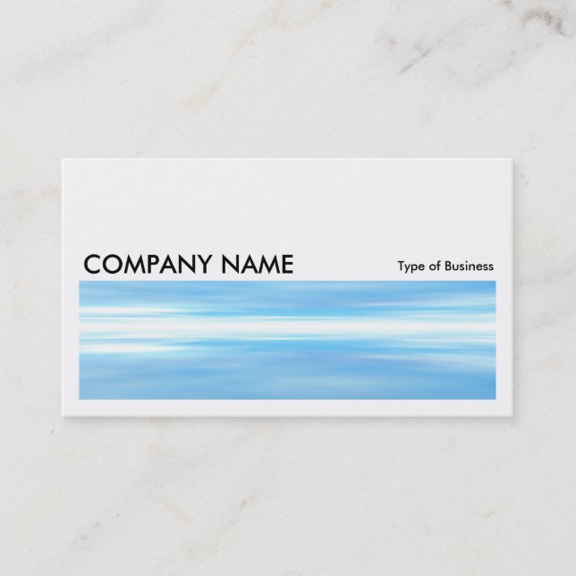 Long Picture 082 - Reflections III Business Card (Front)
