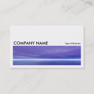 Long Picture 084 - Purple Dawn Business Card