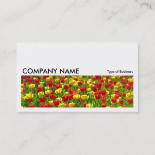 Long Picture 098 - Sea of Tulips Business Card