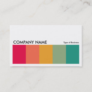 Long Picture - Colour Bars 02 Business Card