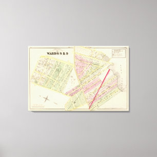 Long Pond and Cranston Street Baptist Church Canvas Print