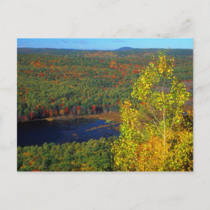 Long Pond and Mount Grace from Jacobs Hill Postcard