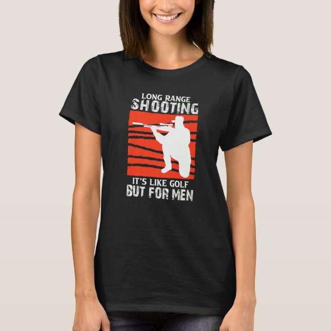 Long Range Shooting  1 T-Shirt (Front)