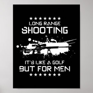 Long Range Shooting Poster