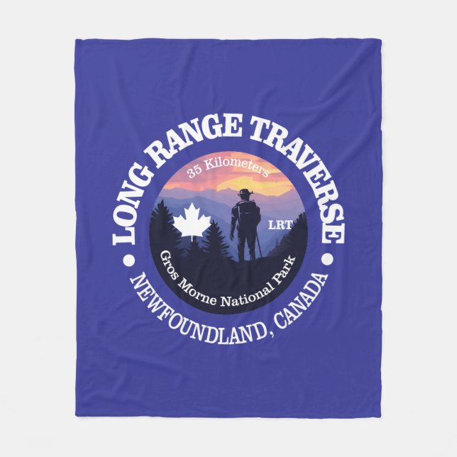Long Range Traverse (rd2) Fleece Blanket (Front)