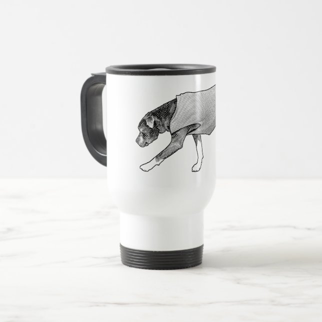 Long Roads, Familiar Comfort Travel Mug (Front Left)