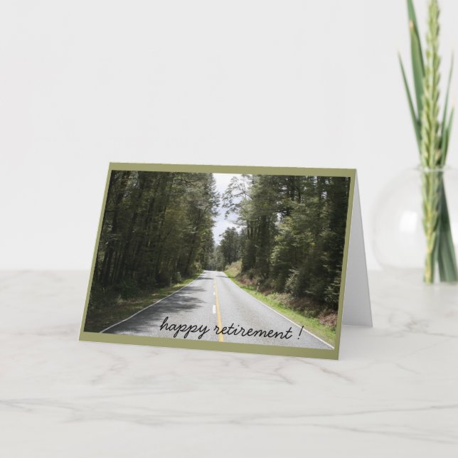 long roads travelled card (Front)