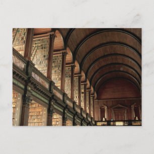 Long Room Trinity College Postcard