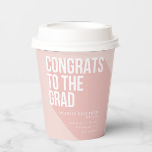 LONG SHADOW CONGRATS TO THE GRAD PAPER CUPS