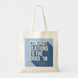 LONG SHADOW CONGRATS TO THE GRAD TOTE BAG