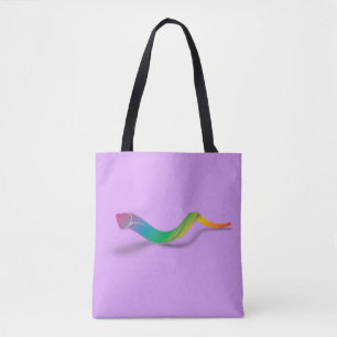 Long Shofar (rainbow) Tote Bag