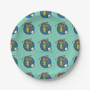 "Long Shot" Paper Plate