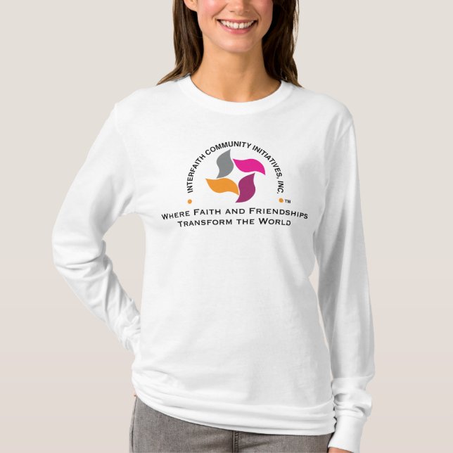 Long Sleeve ICI Branded T-Shirt (Front)