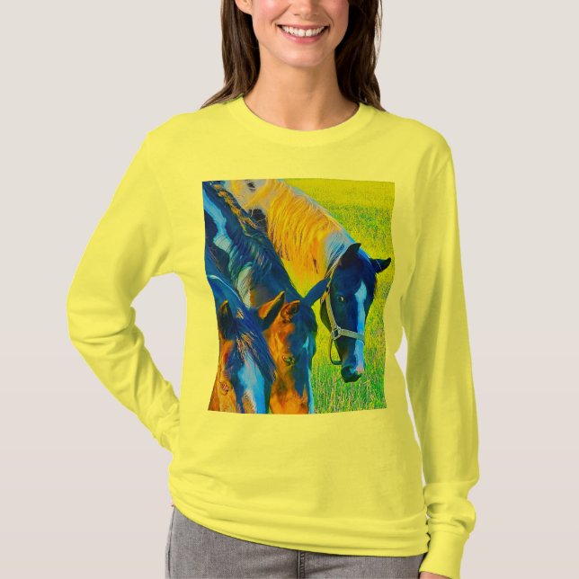long sleeve ladies t-shirt (Front)