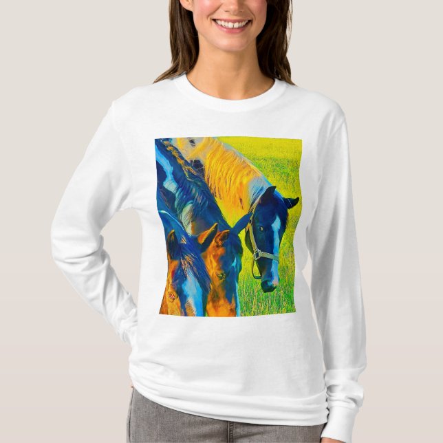 long sleeve ladies t-shirt (Front)
