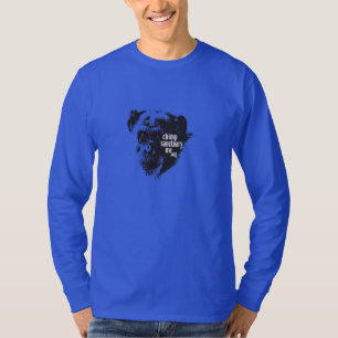 Long Sleeve men's/unisex Chimp Sanctuary NW Shirt