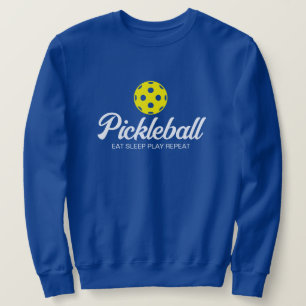 Long sleeve pickleball sport sweatshirt for men