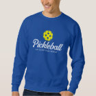 Long sleeve pickleball sport sweatshirt for men