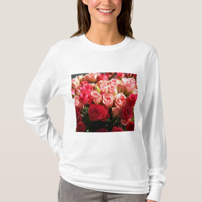 Long sleeve Roses Tee (Front)