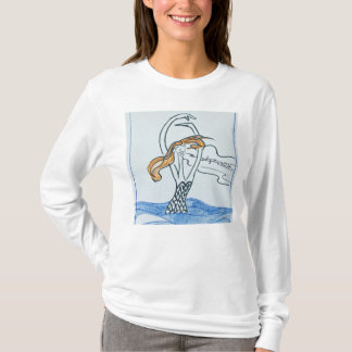 Long sleeve shirt w/original art by Tony Cimino