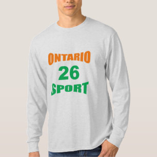 Long Sleeve T-Shirt ash ONTARIO SPORT 26