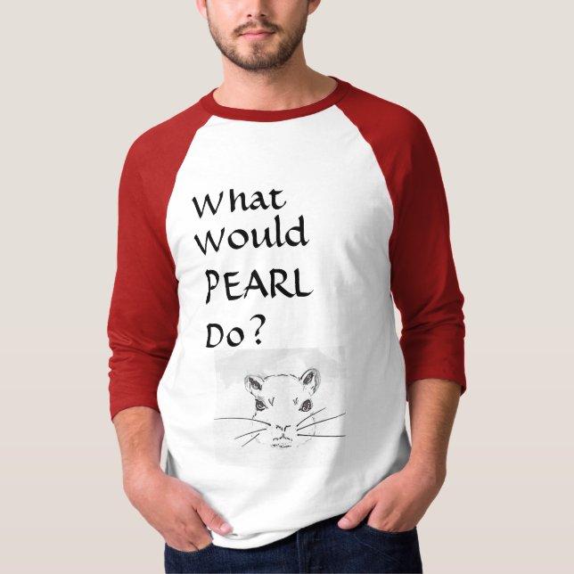 long sleeve t shirt with pithy squirrel reminder (Front)