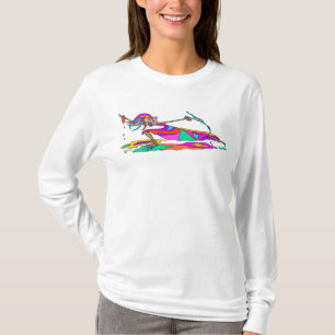 Long sleeve tee with Dancer