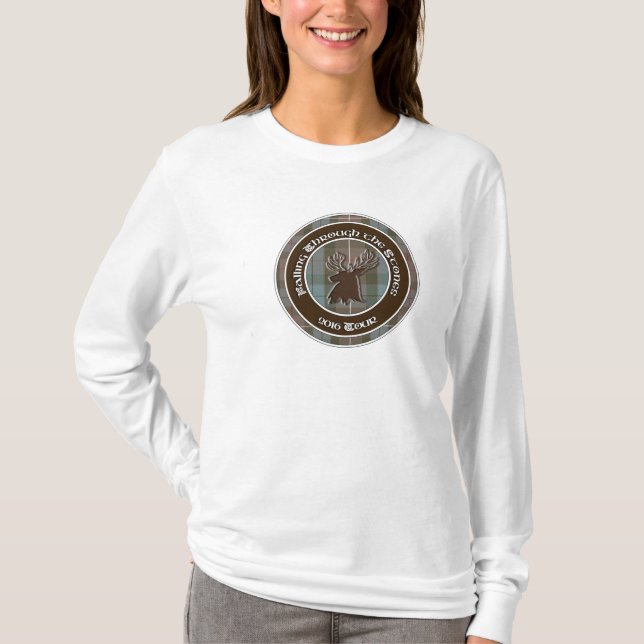 Long sleeve tee with tour logo (Front)