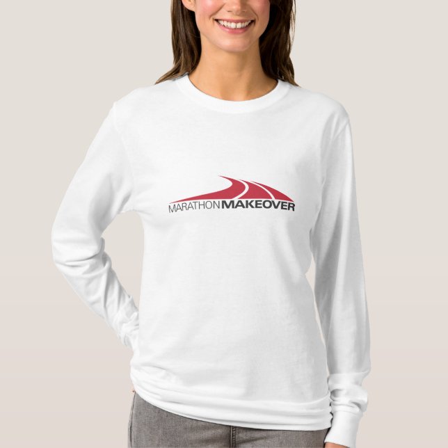 Long Sleeve White T-shirt (Front)