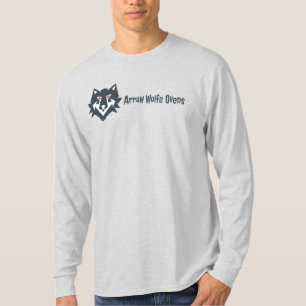 Long-sleeved T-shirt with Arrow Wolfe Ovens logo