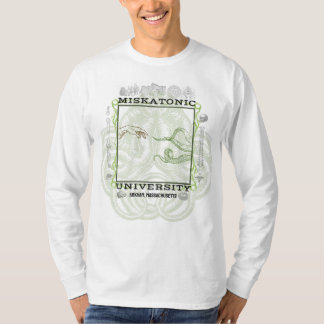 Long sleeved t-Shirt with Miskatonic University 