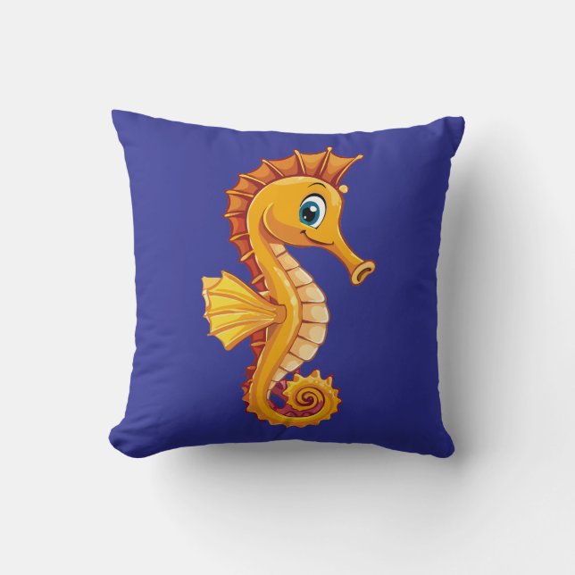 Long-snouted seahorse cushion (Front)