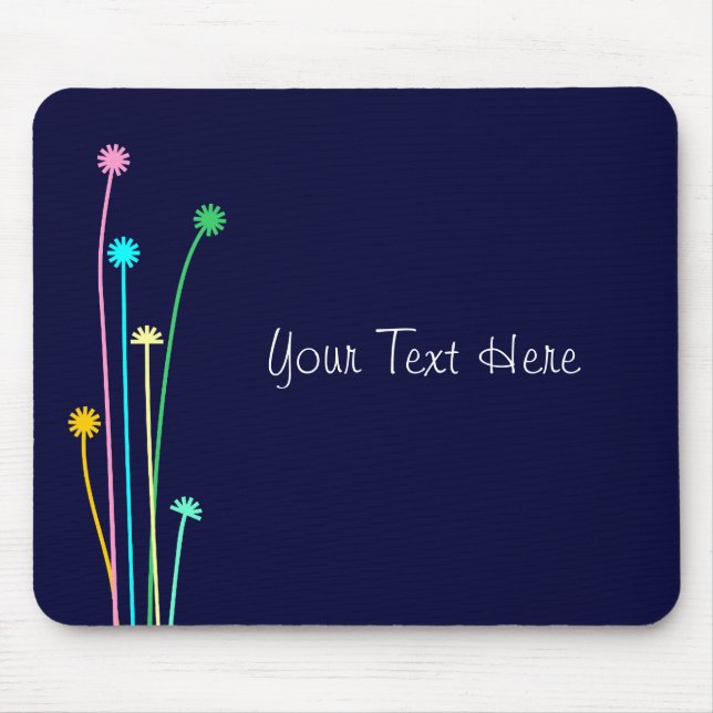 Long Stems Mouse Mat (Front)