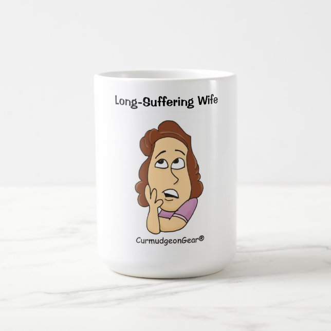 Long-Suffering Wife Mug (Center)