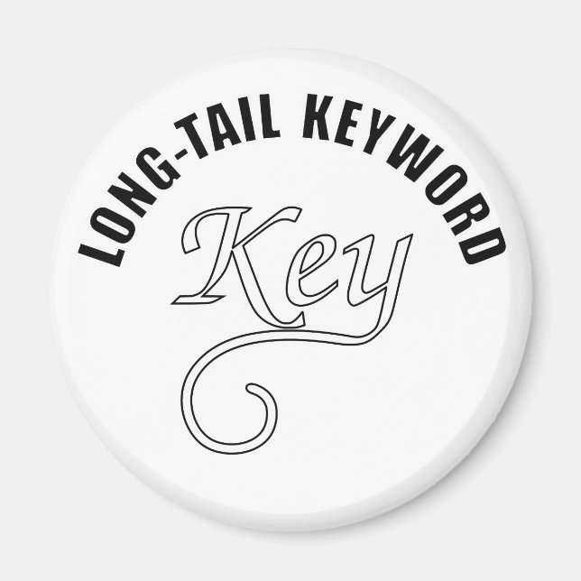 Long-Tail Keyword Text Magnet (Front)