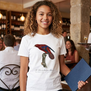 Long-Tailed Red Lory, Trichoglossus borneus T-Shirt