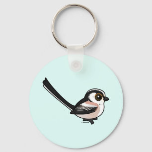 Long-tailed Tit Key Ring