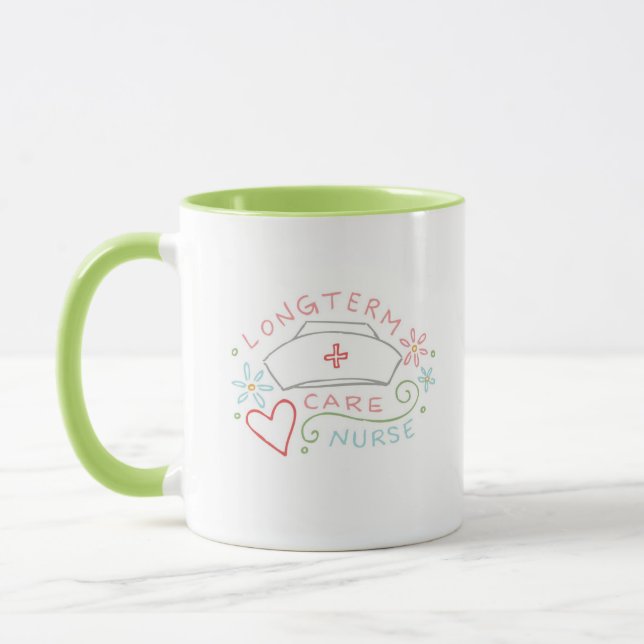 long Term Care Nurse design 1 mug (Left)