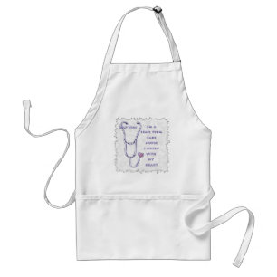 Long Term Care Nurse Stethoscope Standard Apron