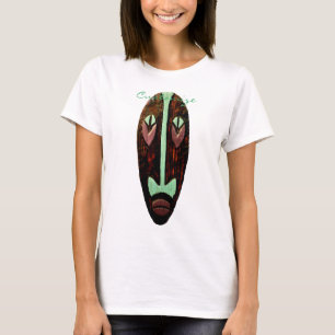 Long Tiki Mask Thunder_Cove T-Shirt