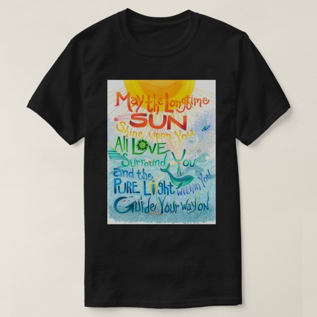 Long Time Sun T-Shirt (Design Front)