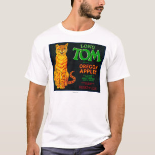 Long Tom Apple Crate LabelMonroe, OR T-Shirt