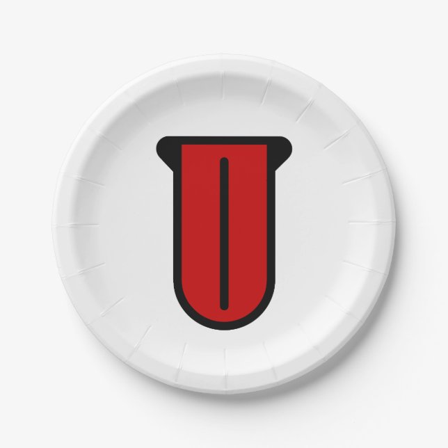 Long Tongue 👅 Paper Plate (Front)