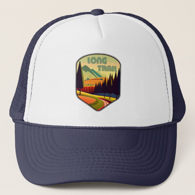 Long Trail Vermont Colours Trucker Hat (Front)
